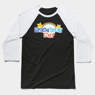 Superstar Daycare Staff Baseball T-Shirt